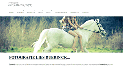 Desktop Screenshot of liesduerinck.be